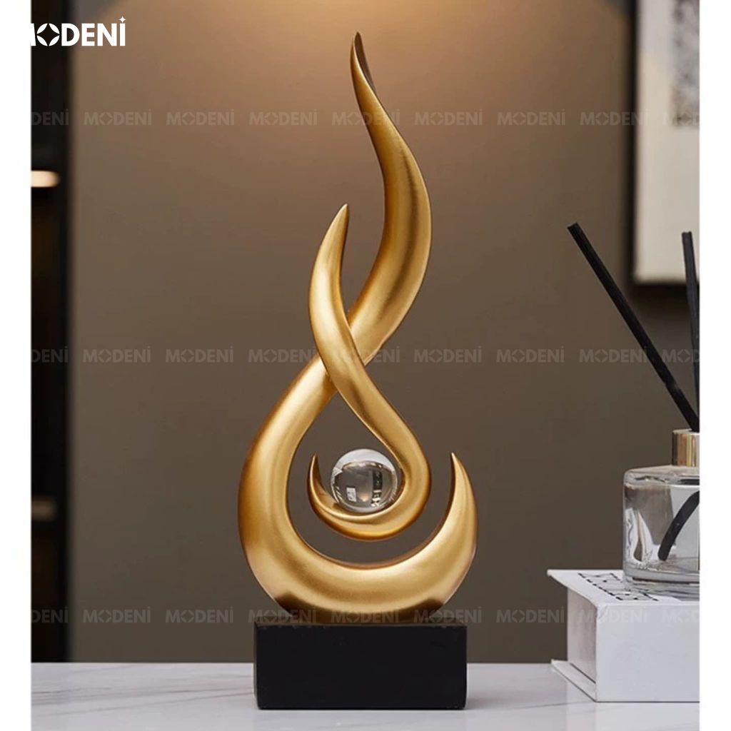 Tượng Trang Trí Marcus – Tượng Decor Nghệ Thuật Cao Cấp – Điểm Nhấn Độc Đáo Cho Phòng Khách Sang Trọng