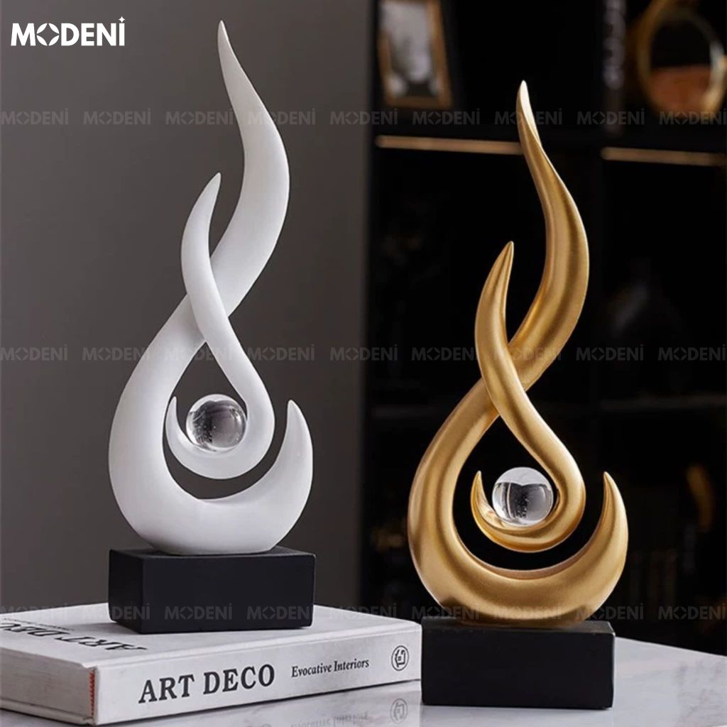 Tượng Trang Trí Marcus – Tượng Decor Nghệ Thuật Cao Cấp – Điểm Nhấn Độc Đáo Cho Phòng Khách Sang Trọng