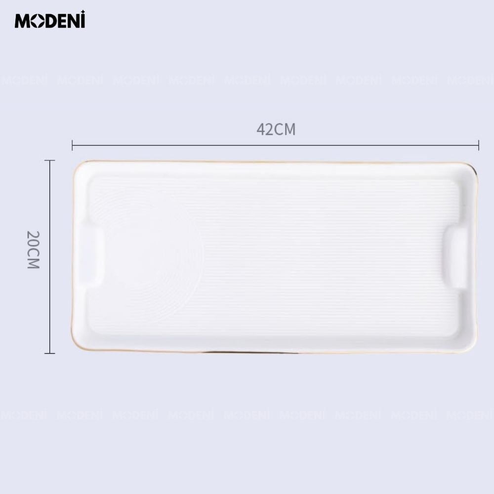 Bộ Ấm Trà Lisa Sứ Tráng Men Cao Cấp Kèm Khay Đựng Sang Trọng Phong Cách Châu Âu