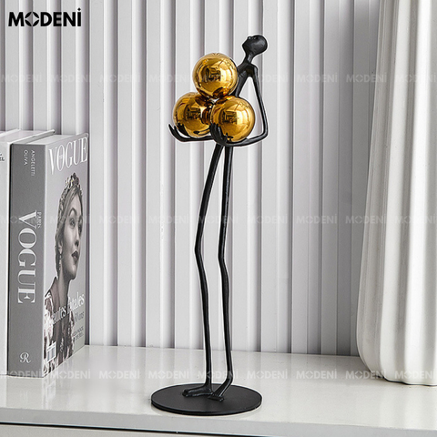 Tượng trang trí nghệ thuật cao cấp phong cách tối giản hiện đại