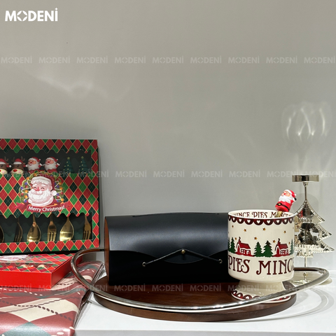  Ly Uống Nước Carol Sứ Xương Cao Cấp Trang Trí Giáng Sinh 