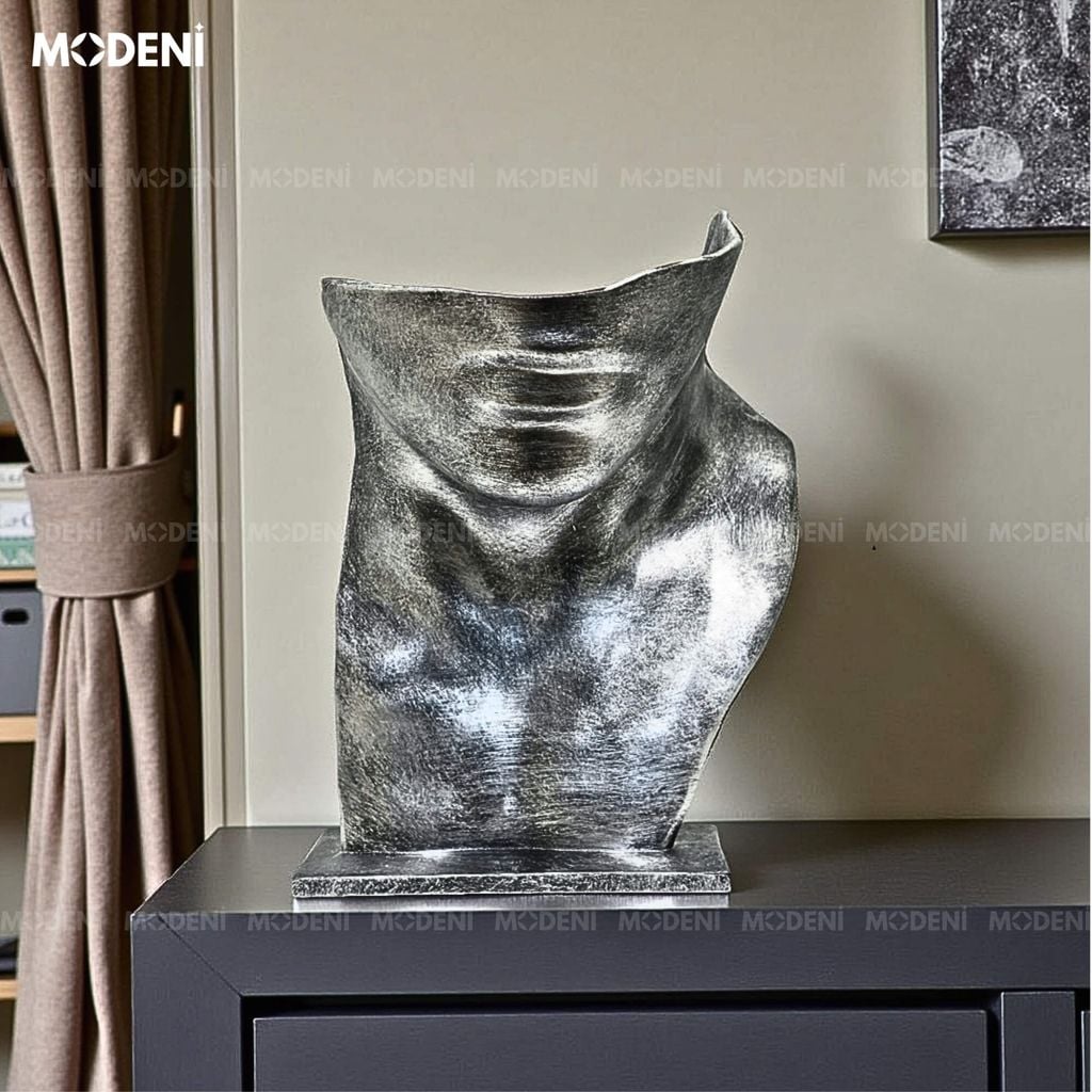 Tượng Trang Trí Velmir Cao Cấp - Nghệ Thuật Trừu Tượng, Decor Bàn Làm Việc Sang Trọng