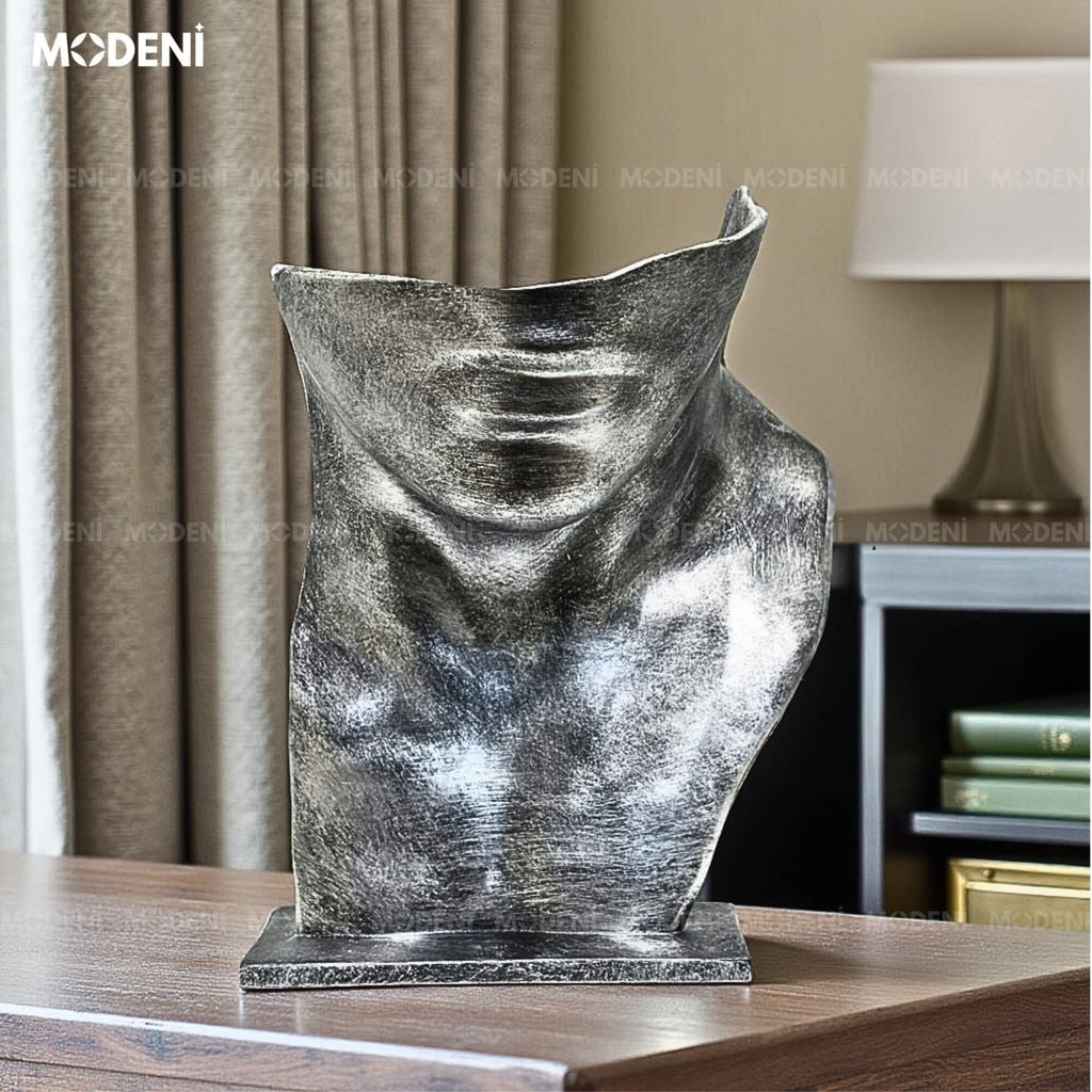 Tượng Trang Trí Velmir Cao Cấp - Nghệ Thuật Trừu Tượng, Decor Bàn Làm Việc Sang Trọng