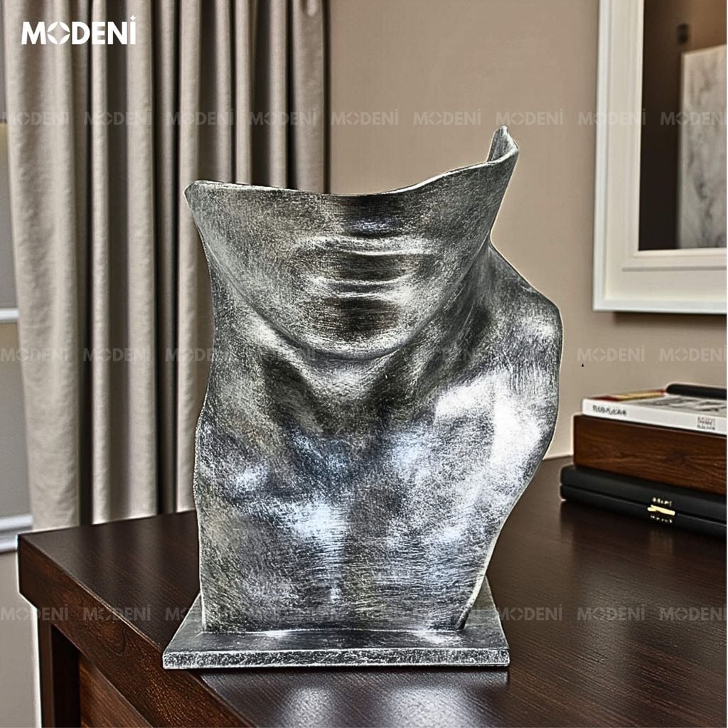 Tượng Trang Trí Velmir Cao Cấp - Nghệ Thuật Trừu Tượng, Decor Bàn Làm Việc Sang Trọng