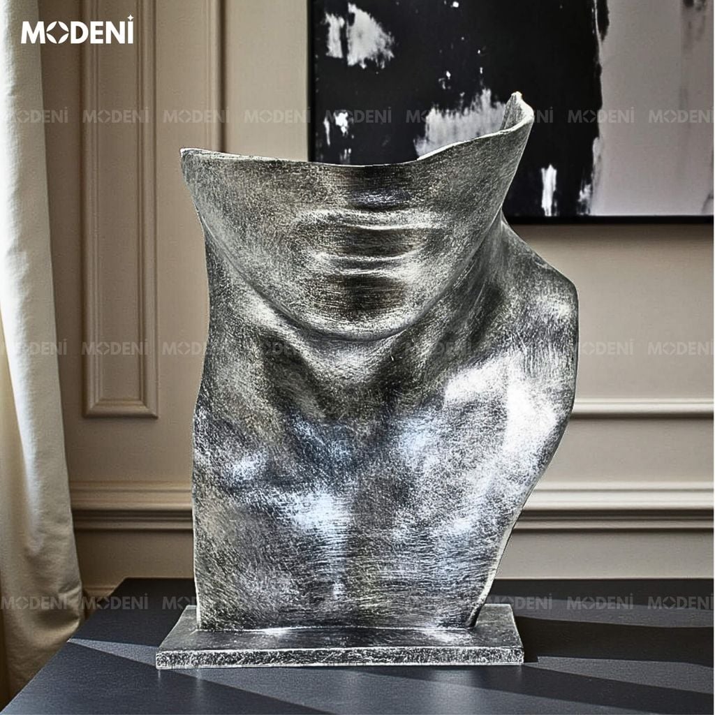 Tượng Trang Trí Velmir Cao Cấp - Nghệ Thuật Trừu Tượng, Decor Bàn Làm Việc Sang Trọng