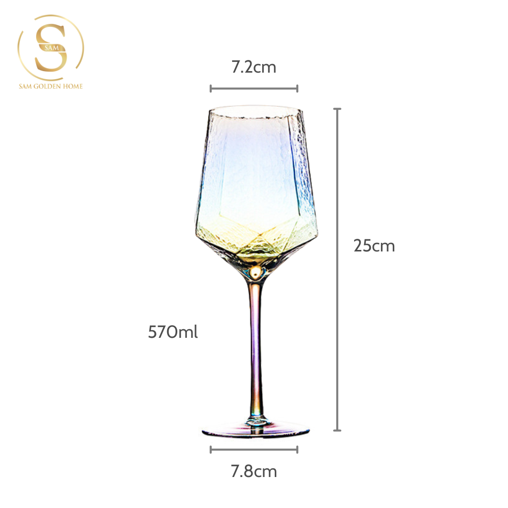 Ly Vang Champagne Ice Liqueur Titan Sang Trọng Cao Cấp