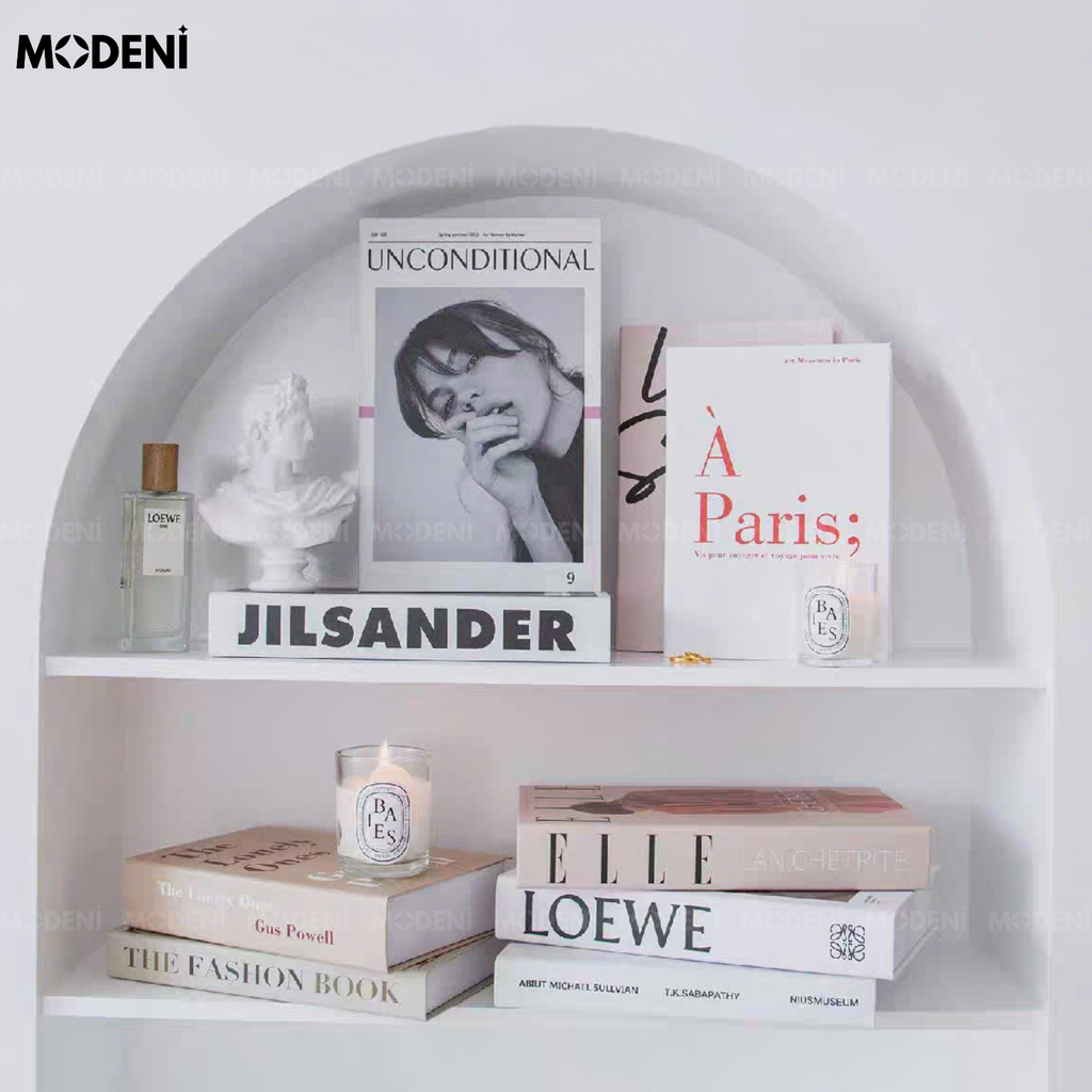 Mô Hình Sách Decor Hiện Đại Cao Cấp