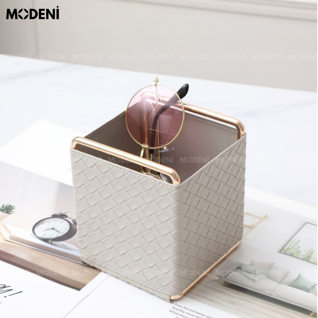 Giỏ Đựng Đồ Để Bàn Cora Sang Trọng Hiện Đại