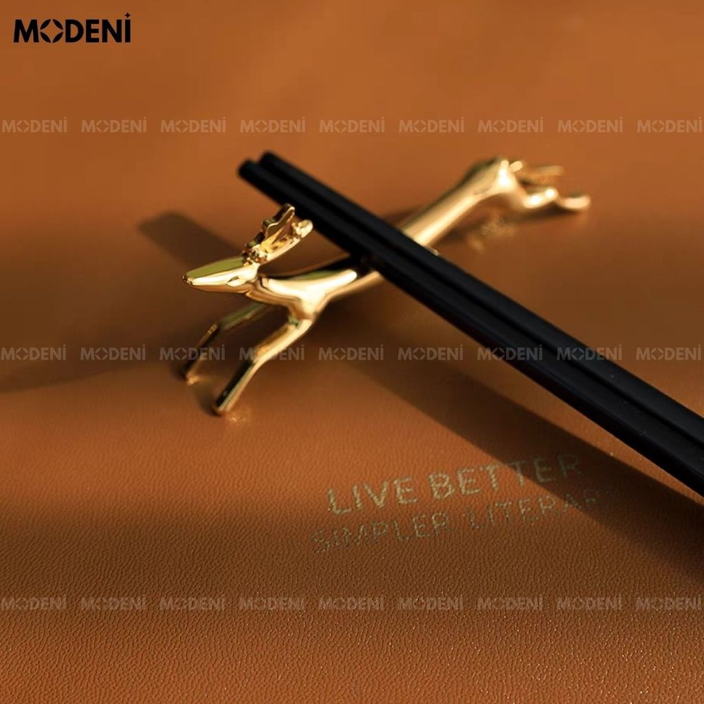 Gác Đũa Hình Nai Desi Golden Sang Trọng Cao Cấp
