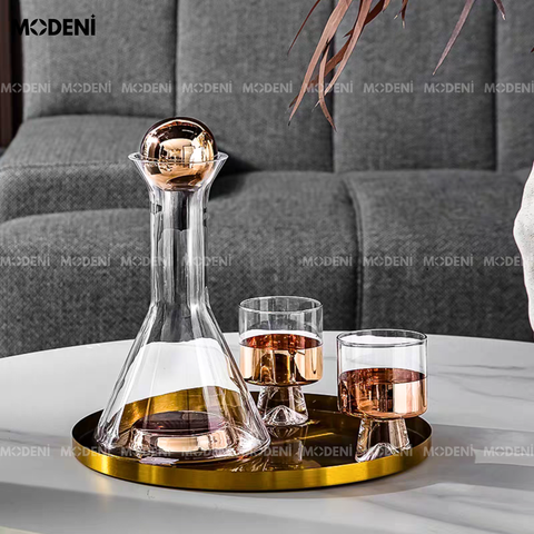 Bộ Bình Nước Rose Gold Vidor Hiện Đại Sang Trọng