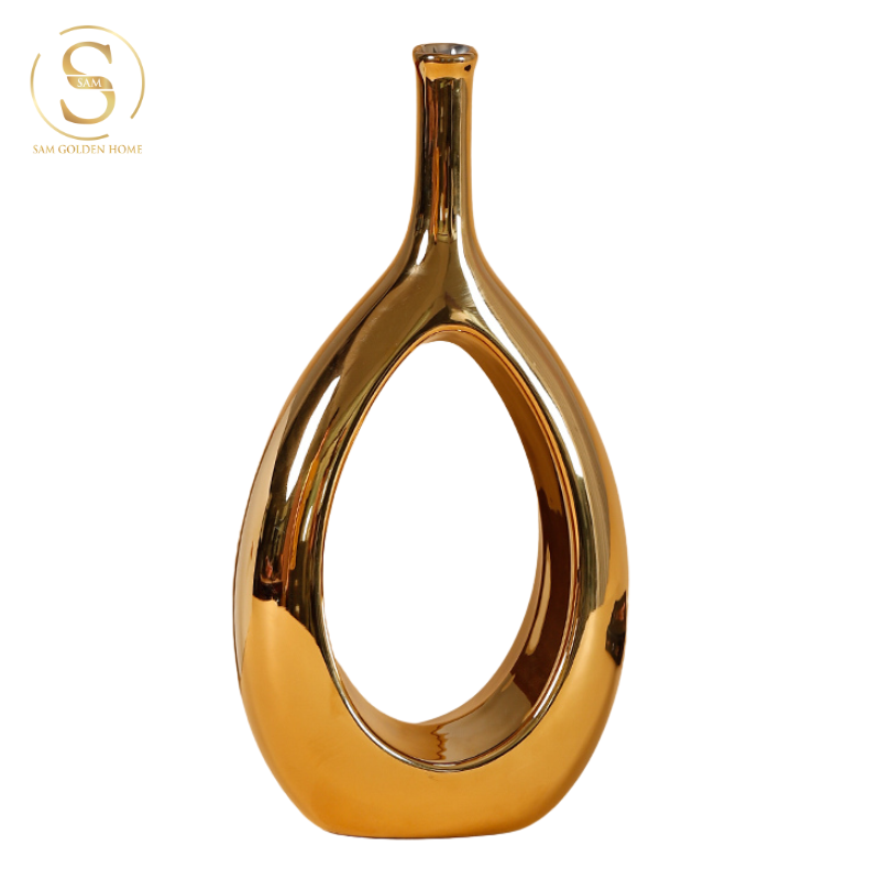 Set 2 Bình Hoa Gốm Sứ Flamingo
