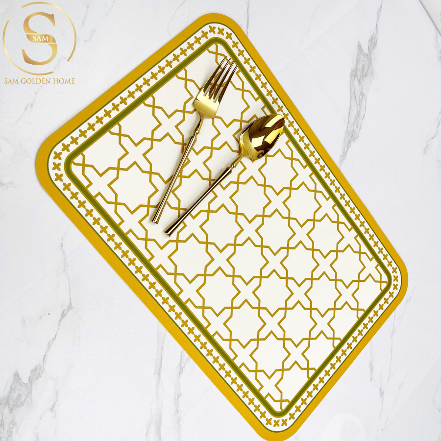 Placemat Lót Bàn Ăn Trefoil Sang Trọng Châu Âu