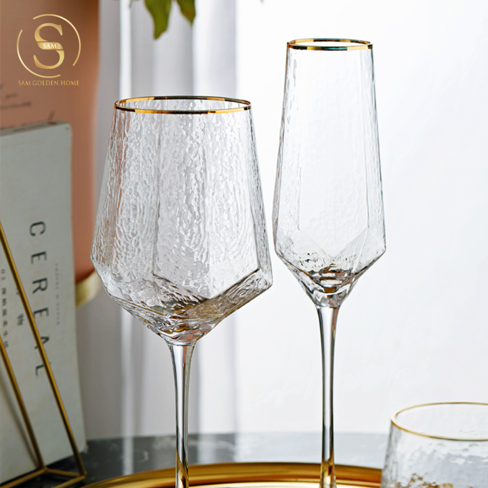 Ly Vang Champagne  Ice Liqueur Gold Cao Cấp Sang Trọng