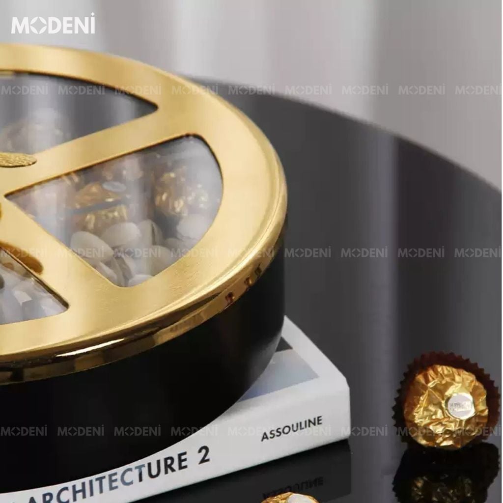 Khay Mứt Tết BlackGold Glory Cao Cấp Sang Trọng