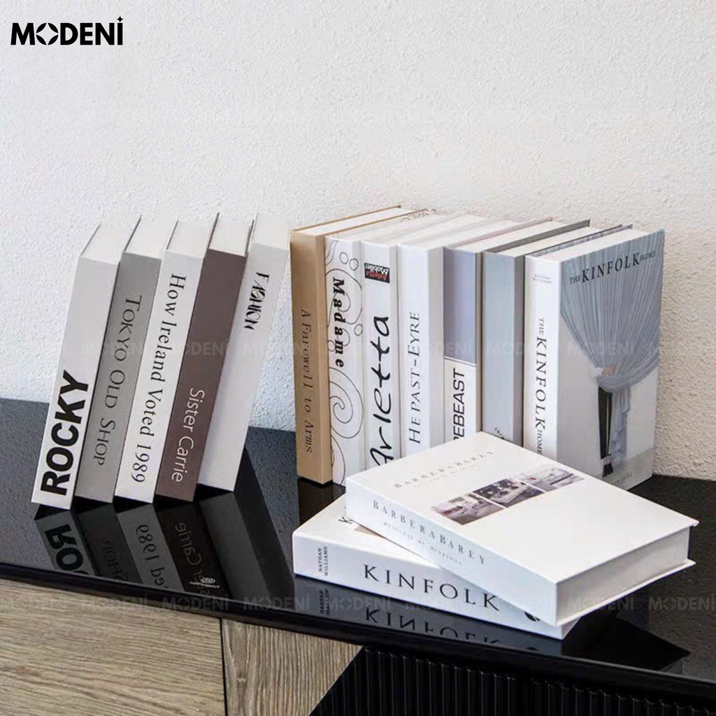 Mô Hình Sách Decor Hiện Đại Cao Cấp