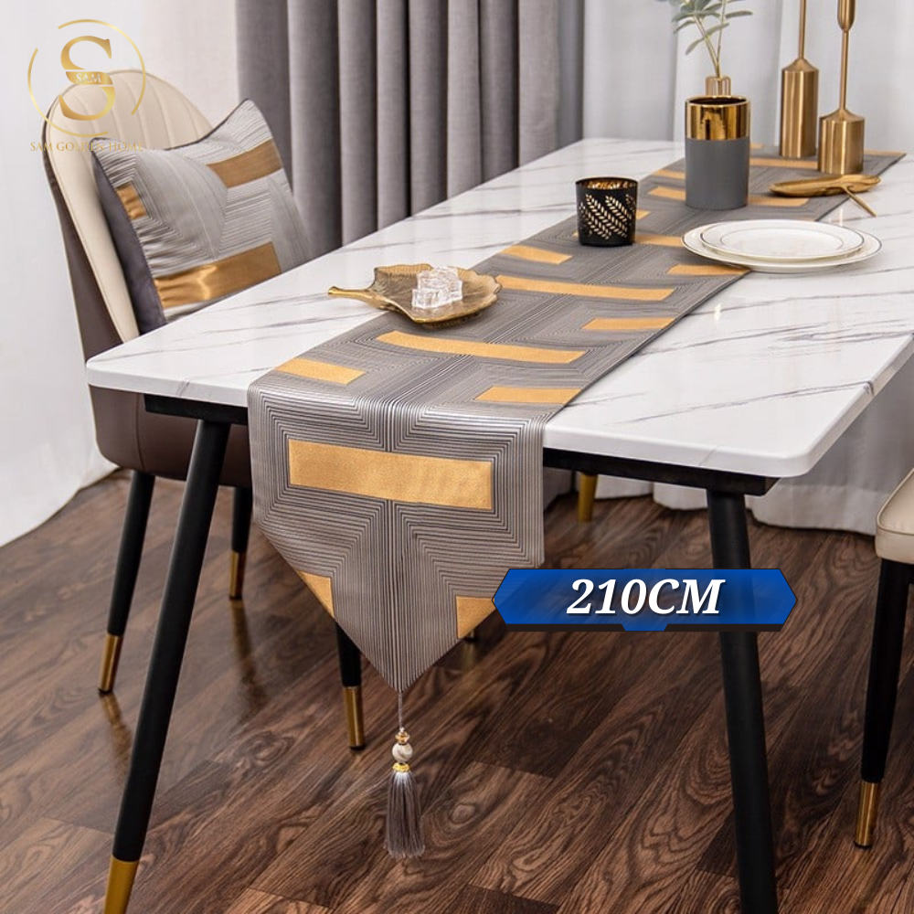 Khăn Bàn Table Runner Pano Hiện Đại