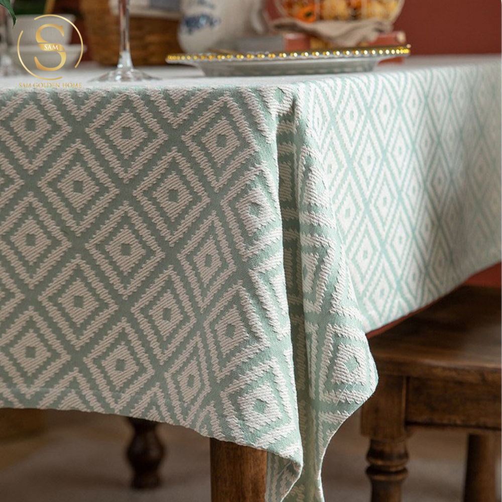 Khăn Trải Bàn Table Runner Friday Chống Thấm Nước Sang Trọng Cao Cấp