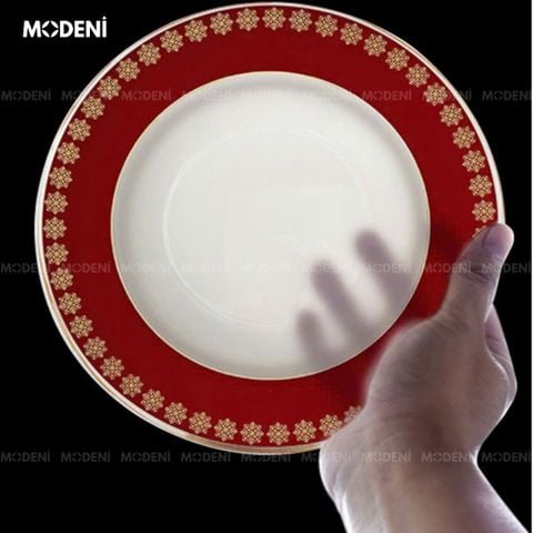 Khay bánh 3 tầng phong cách châu Âu, phối đỏ trắng sang trọng.