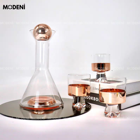 Bộ Bình Nước Rose Gold Vidor Hiện Đại Sang Trọng