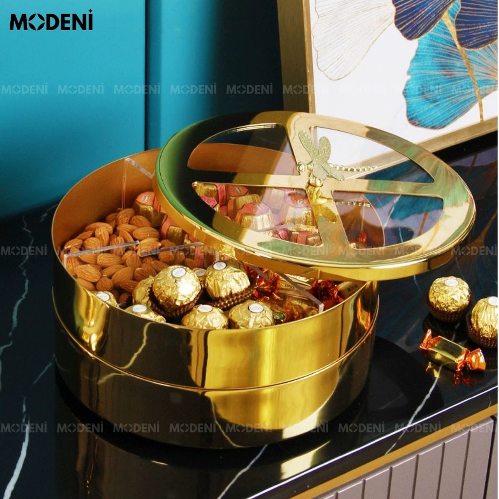 Khay Mứt Tết FullGold Glory Cao Cấp Sang Trọng