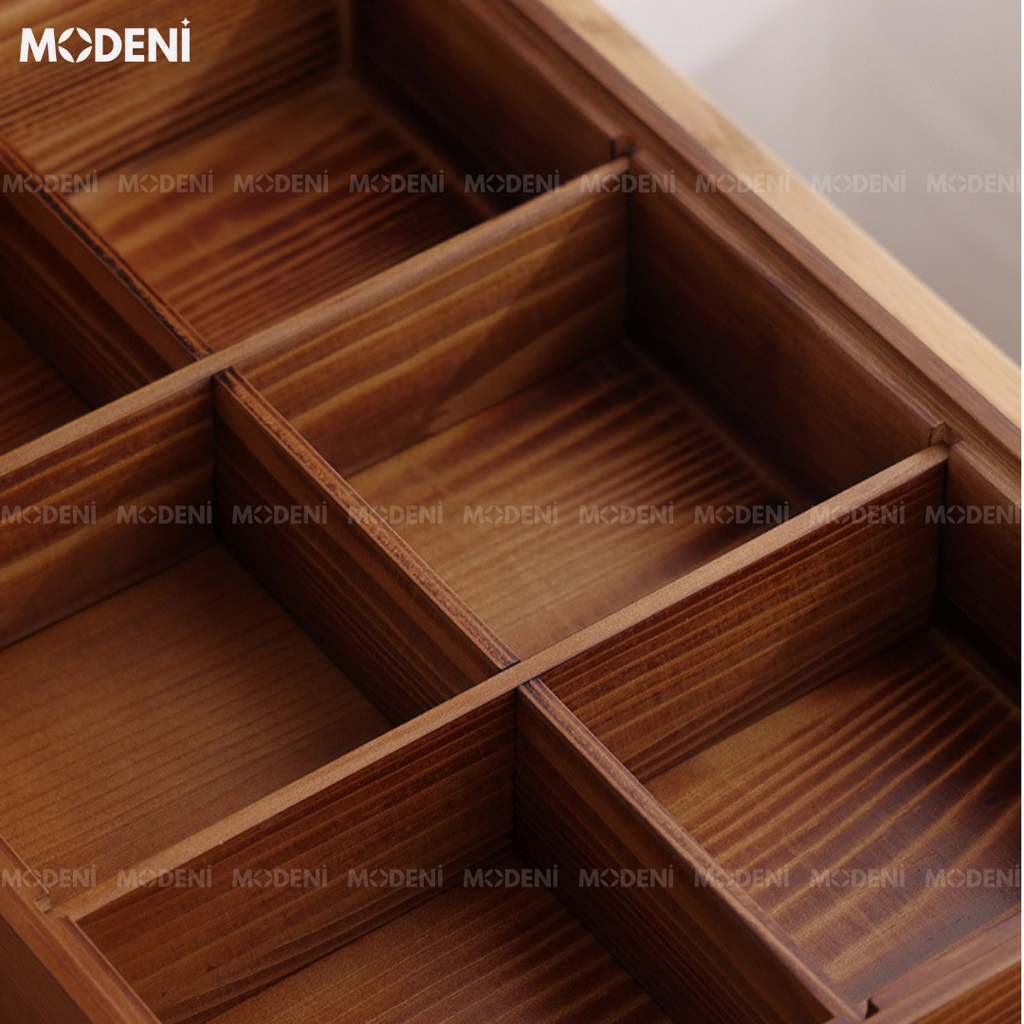 Khay Mứt Tết Pine Nắp Chú Chim 1 Tầng Hiện Đại Sang Trọng