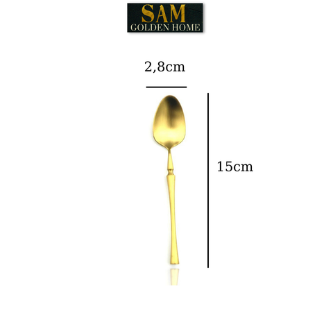 Bộ Dao Muỗng Nĩa Golden Cutlery Inox Cao Cấp Sang Trọng