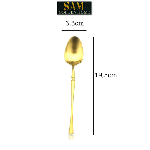 Bộ Dao Muỗng Nĩa Golden Cutlery Inox Cao Cấp Sang Trọng