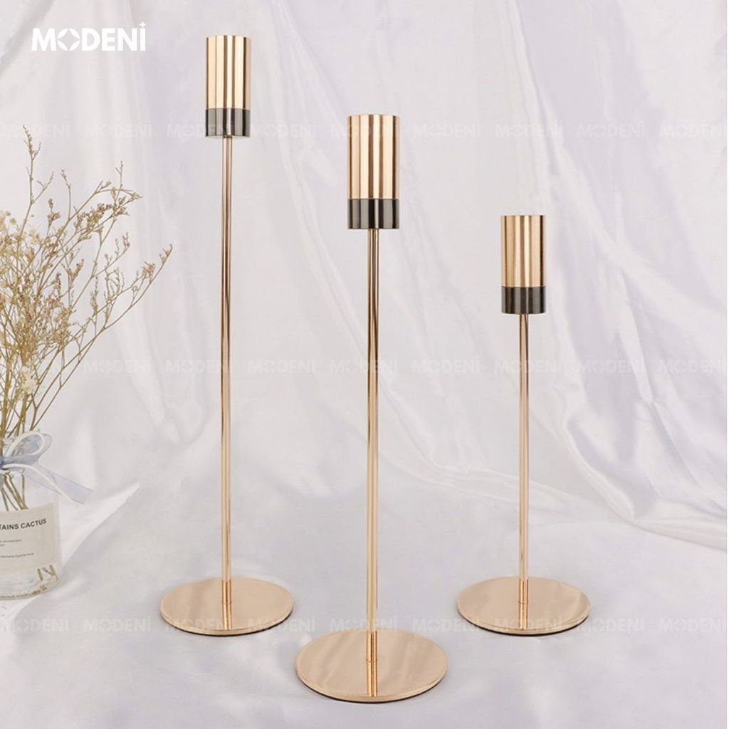 Chân nến Merrick Gold Cao Cấp Sang Trọng