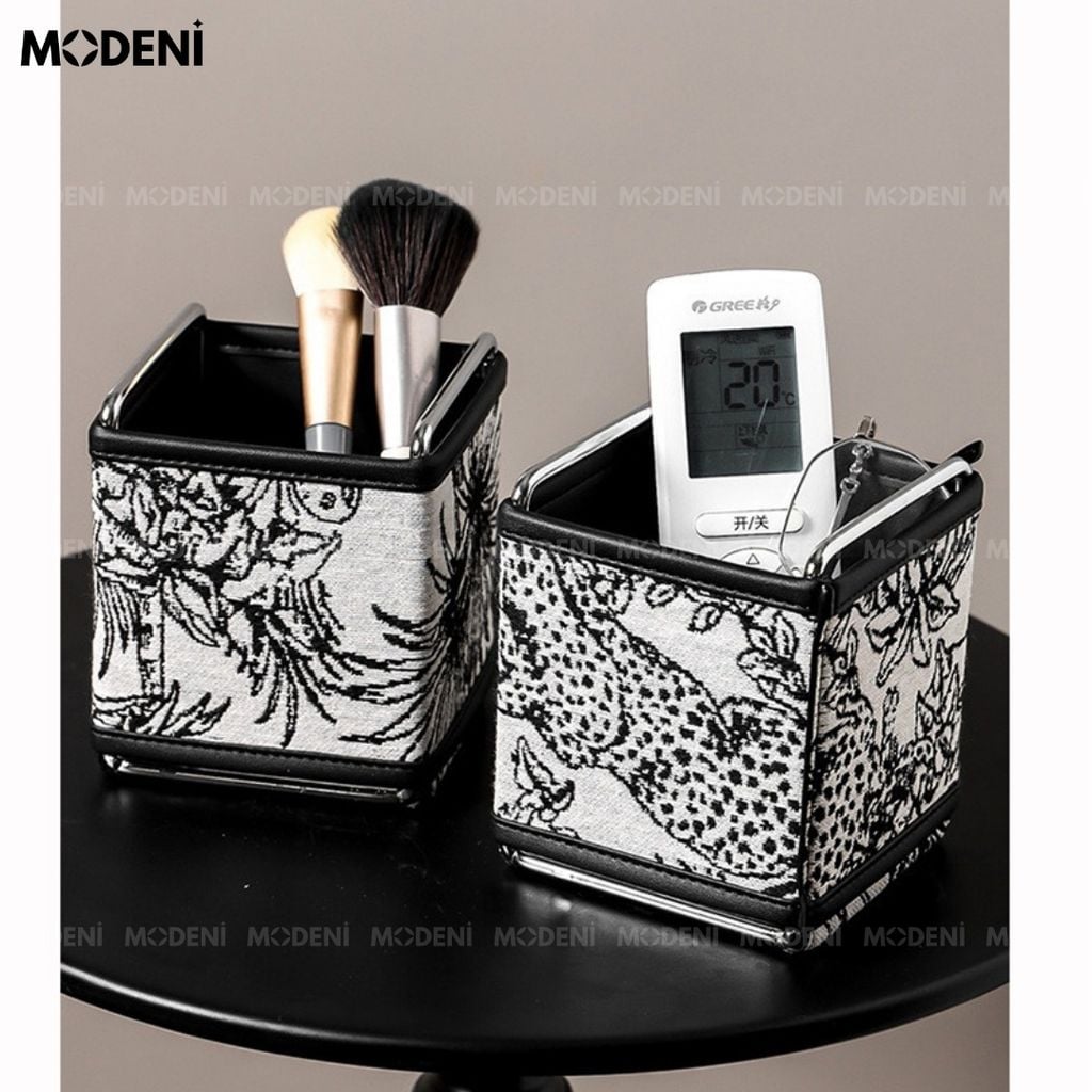 Giỏ Đựng Đồ Để Bàn Họa Tiết Hổ Kane