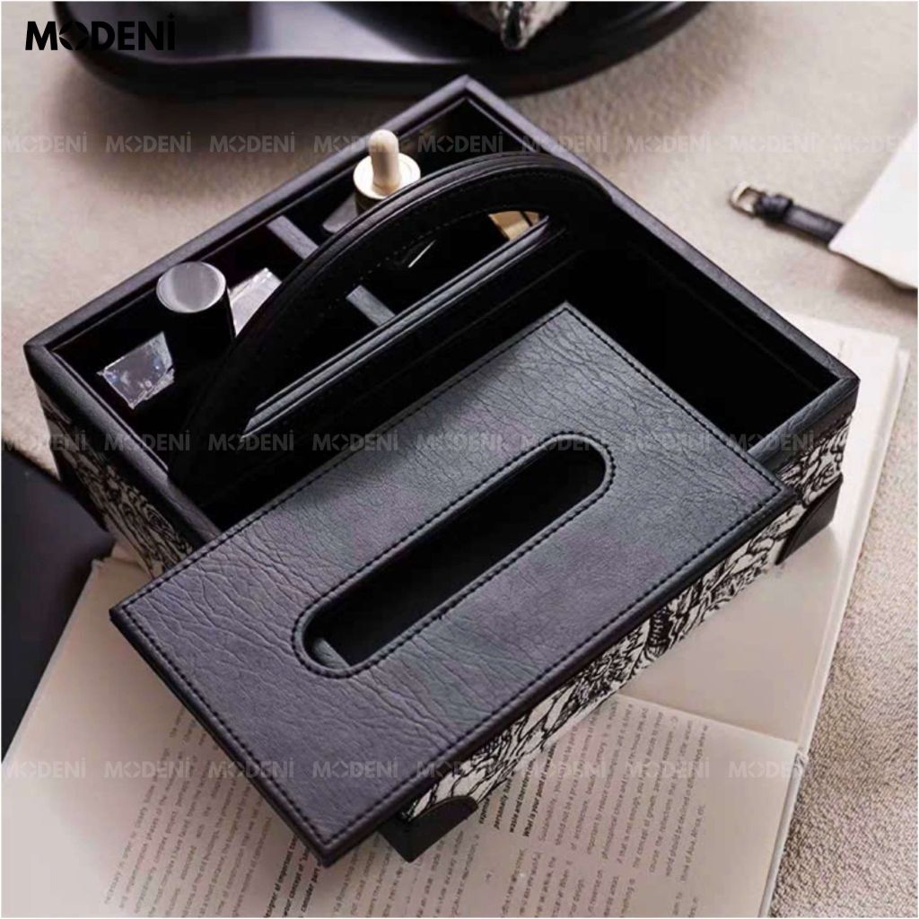 Hộp Khăn Giấy Đa Năng Kellan Cao Cấp - Dệt Jacquard Sắc Xảo, Món Decor Lý Tưởng Cho Không Gian Hiện Đại