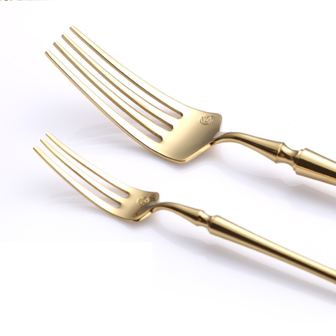 Bộ Dao Muỗng Nĩa Inox 304 Serena Gold Cutlery Set Cao Cấp