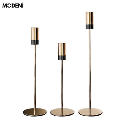  Chân nến Merrick Gold Cao Cấp Sang Trọng 