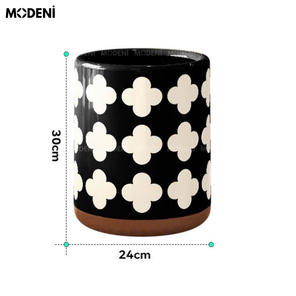 Thùng Rác Van Decor Cao Cấp – Thiết Kế Trẻ Trung Độc Đáo – 10L – Hợp Decor Phòng Trẻ Em, Phòng Khách Hiện Đại