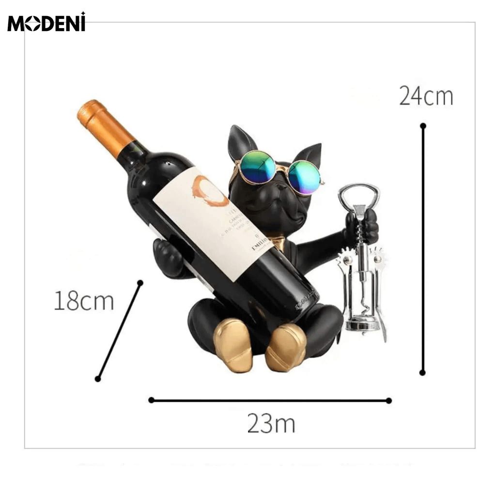 Tượng Chó Bê Khay Bulldog Luxe – Tượng Decor Con Vật Hiện Đại – Kiêm Khay Đựng Đồ Tiện Lợi Cho Bàn Console, Kệ Tủ