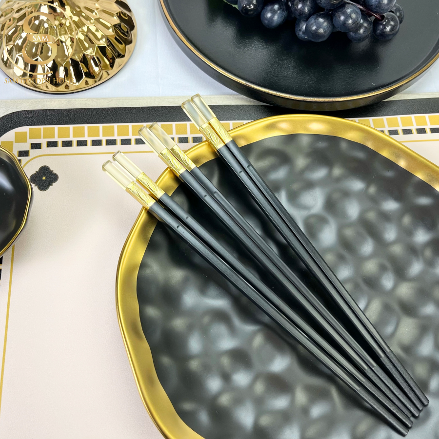 Đũa Amber Black Cao Cấp Sang Trọng