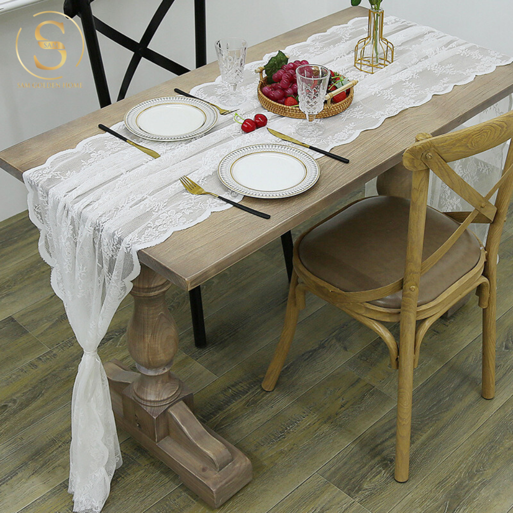 Khăn Trải Bàn Table Runner Fiorella Sang Trọng Cao Cấp
