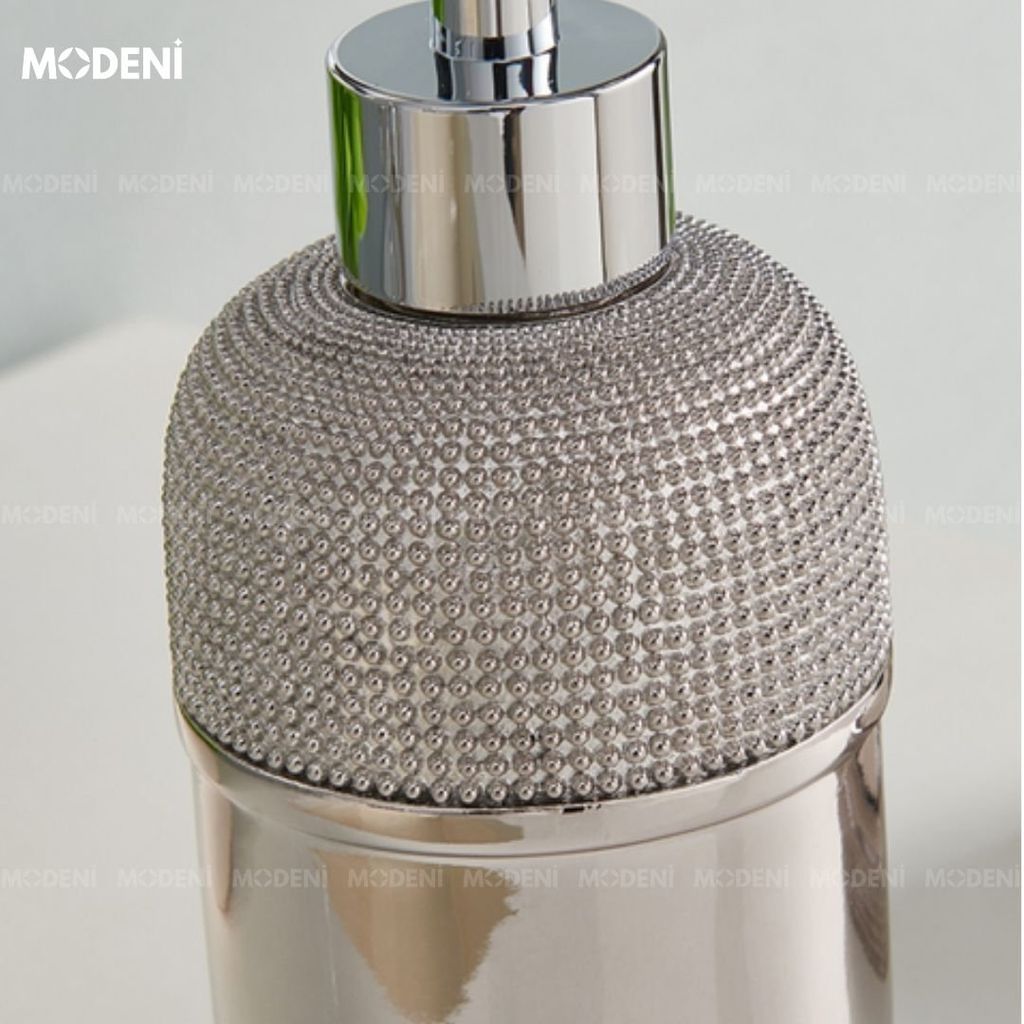 Bộ Đồ Dùng Nhà Tắm Kiera Silver Sang Trọng Cao Cấp