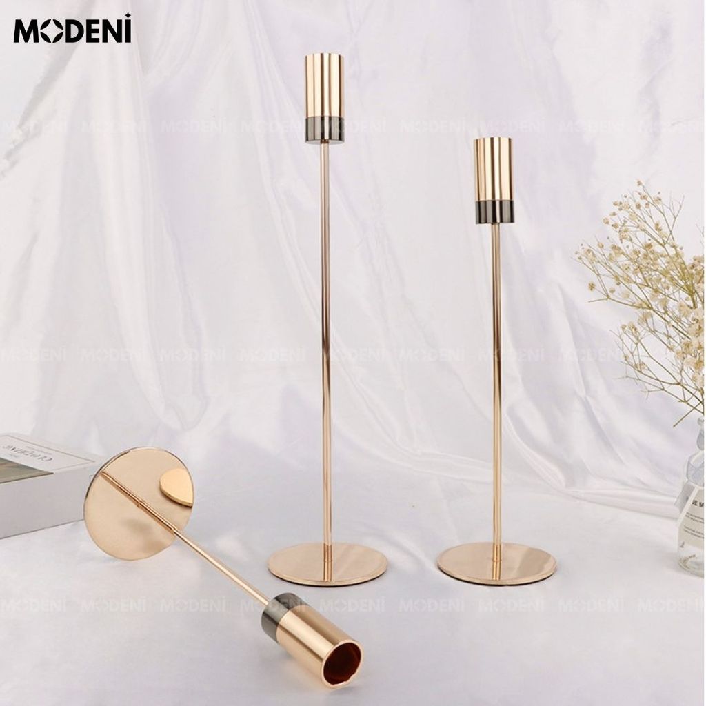 Chân nến Merrick Gold Cao Cấp Sang Trọng