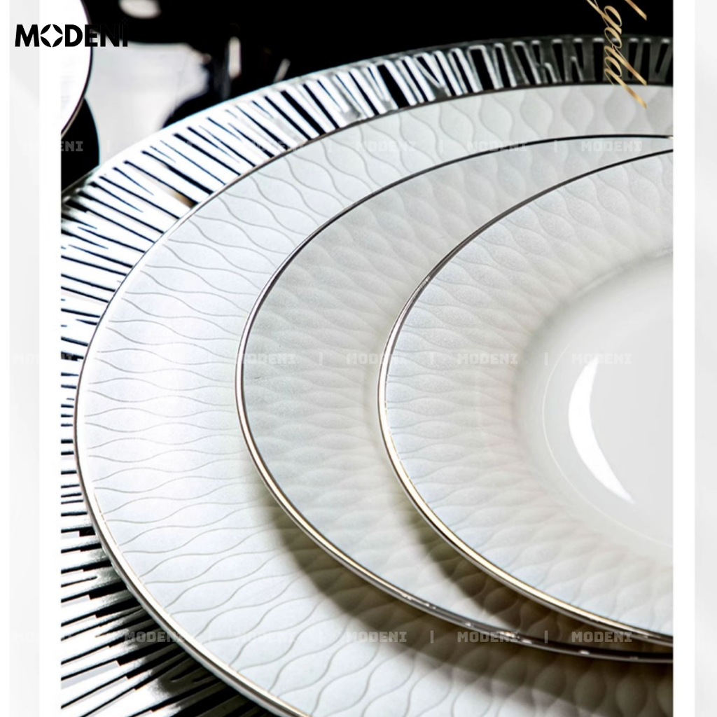 Bộ Chén Đĩa Pristine Phong Cách Cao Cấp Sang Trọng
