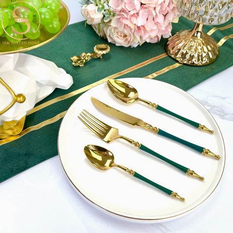  Bộ Dao Muỗng Nĩa Xena Cutlery Set Inox 304 Sang Trọng Cao Cấp 