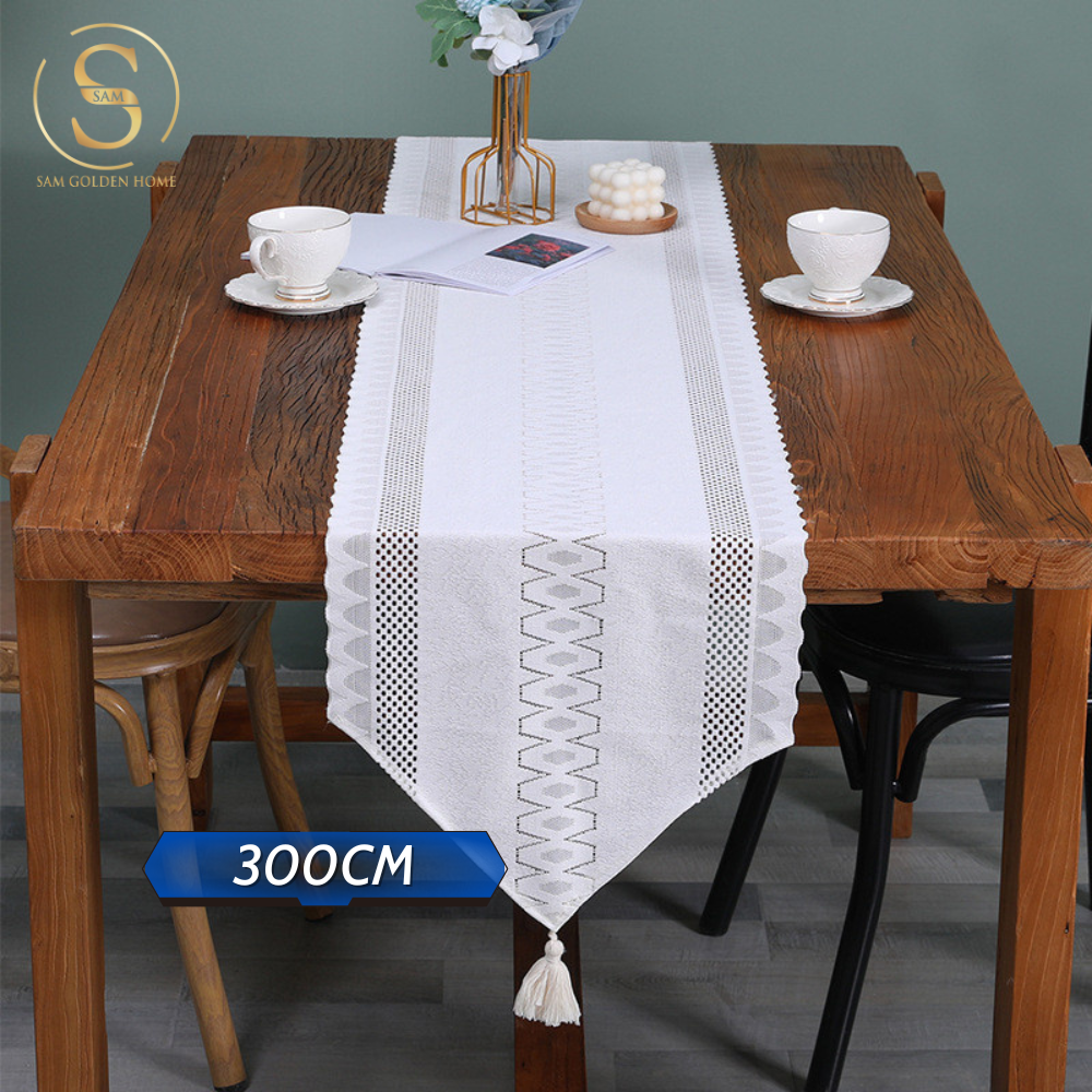 Khăn Trải Bàn Table Runner Dandelion Sang Trọng Cao Cấp