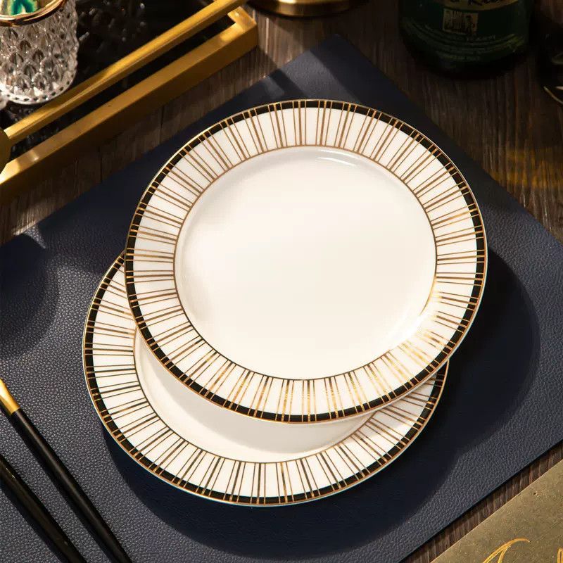 Đĩa Sâu 20.5 Segesta Sứ Xương Cao Cấp Phong Cách Bắc Âu