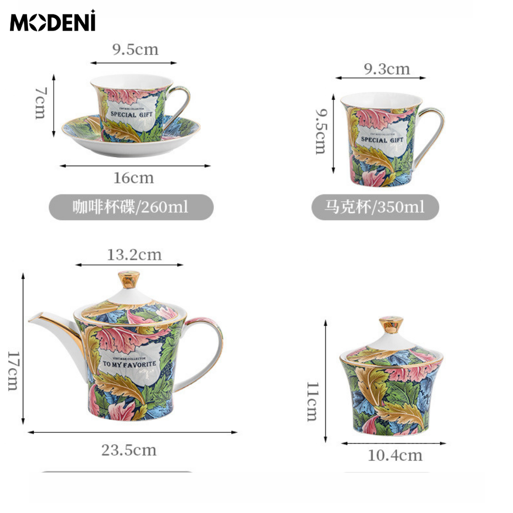 Bộ Ấm Trà RainForest Hiện Đại Sang Trọng