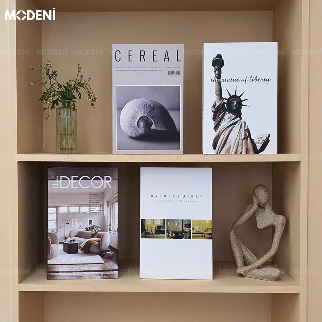 Mô Hình Sách Decor Hiện Đại Cao Cấp
