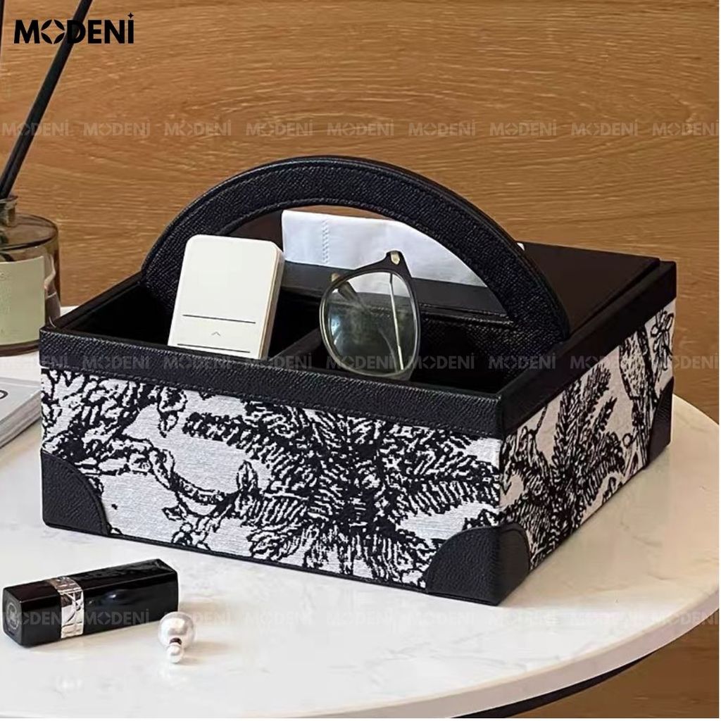 Hộp Khăn Giấy Đa Năng Kellan Cao Cấp - Dệt Jacquard Sắc Xảo, Món Decor Lý Tưởng Cho Không Gian Hiện Đại
