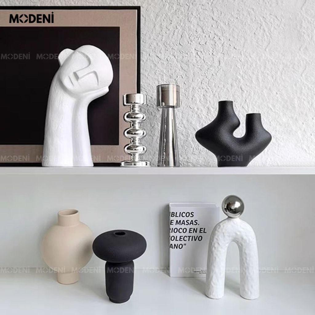 Yuna – Set 3 Chân Nến Trang Trí Pha Lê Màu Khói – Thiết Kế Trụ Hiện Đại Nghệ Thuật – Decor Bàn Tiệc, Kệ Tủ, Biệt Thự Sang Trọng