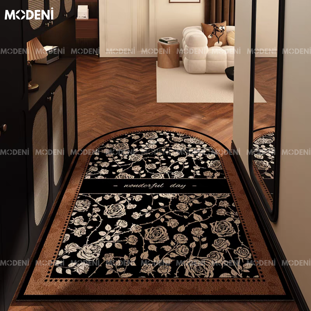 Thảm trải cửa Bloomore Sang Trọng Cao Cấp Cổ Điển