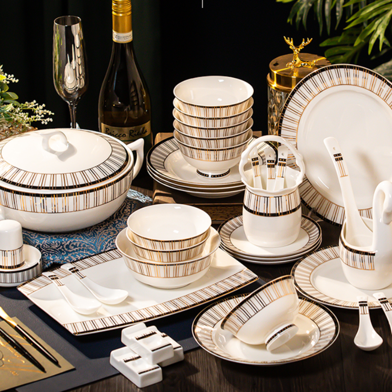 Tô Tròn 15.5 Segesta Sứ Xương Sang Trọng Phong Cách Bắc Âu