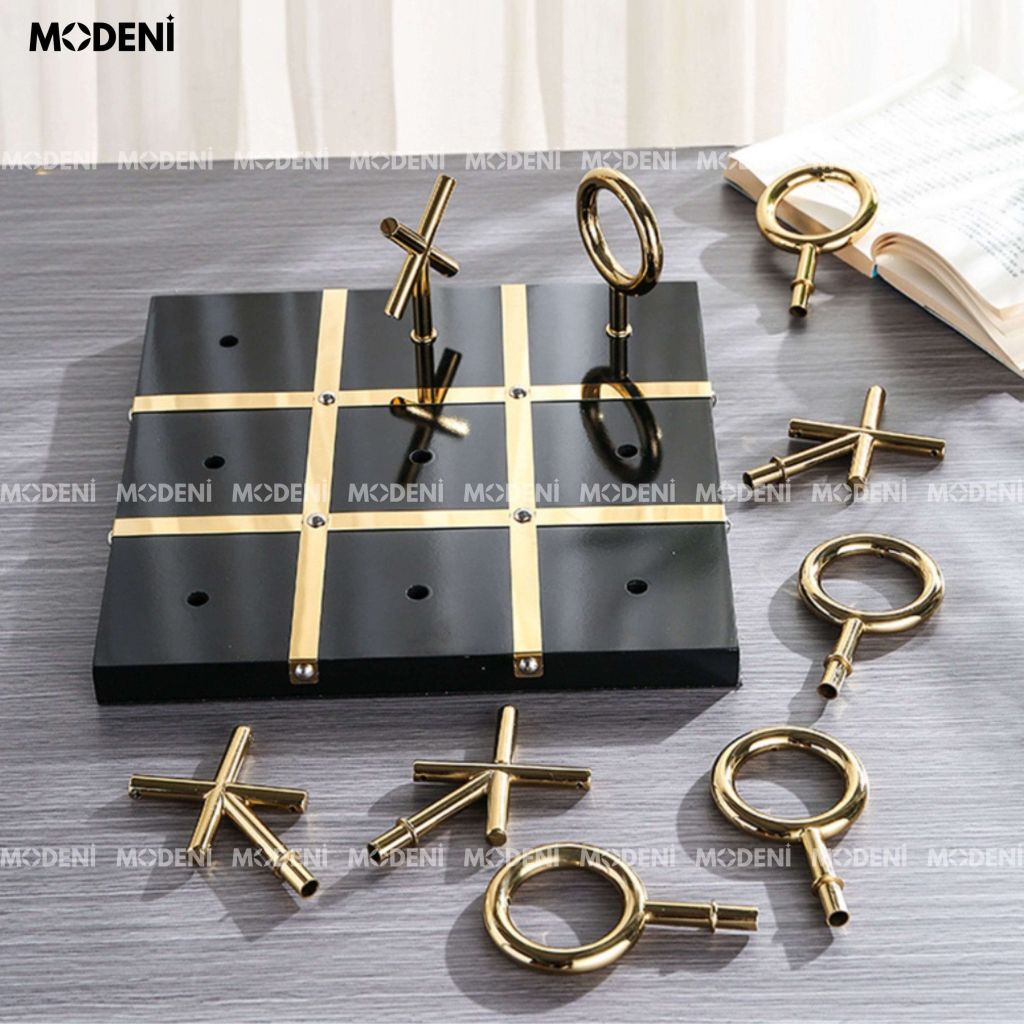 Bàn Cờ Caro Cao Cấp Sang Trọng Màu Đen – Nước Đi Đẳng Cấp – Món Quà Độc Đáo Decor Lý Tưởng