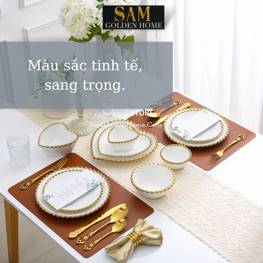 Muỗng Nĩa Royal Hàn Quốc Inox 304 Mạ Vàng Cao Cấp Sang Trọng Hiện Đại (LẺ)
